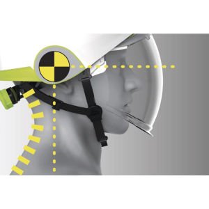 Delta Plus Onyx Vizörlü Elektrikçi Bareti | İş Güvenliği Vizörlü Kask