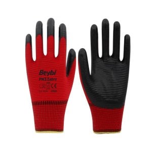 Beybi PN3 Zebra Ekonomik Nitril İş Eldiveni