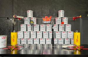 Varf Safety V-500MS Yatay Yaşam Hattı | Geçici Çelik Yaşam Hattı EN795 | 4 Kişilik Güvenlik Hattı