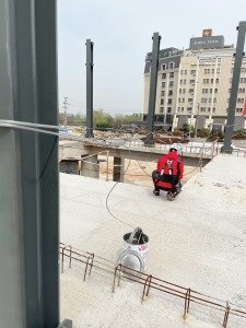 Varf Safety V-500MS Yatay Yaşam Hattı | Geçici Çelik Yaşam Hattı EN795 | 4 Kişilik Güvenlik Hattı