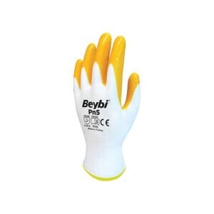 Beybi Pn5 Sarı Nitril İş Eldiveni