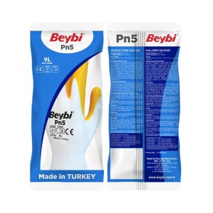 Beybi Pn5 Sarı Nitril İş Eldiveni