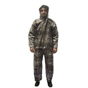 Saz Desen Yağmurluk | Avcı Desen Balıkçı Takım Yağmurluk