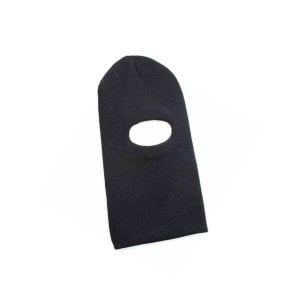 Buriş Siyah Yün Kar Maskesi