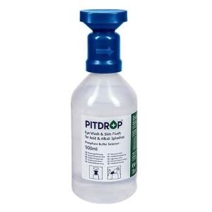 Kimyasal Göz Yıkama Solüsyonu 500 ml | pH Nötr Acil Göz Duşu Pitdrop