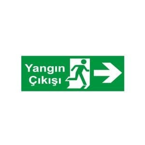 Yangın Çıkışı Sağ Ok