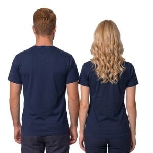 0 Yaka Tişört Penye Lacivert | Yazlık Bisiklet Yaka İş Tişörtü | Yazlık İş Tişörtü