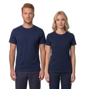 0 Yaka Tişört Penye Lacivert | Yazlık Bisiklet Yaka İş Tişörtü | Yazlık İş Tişörtü