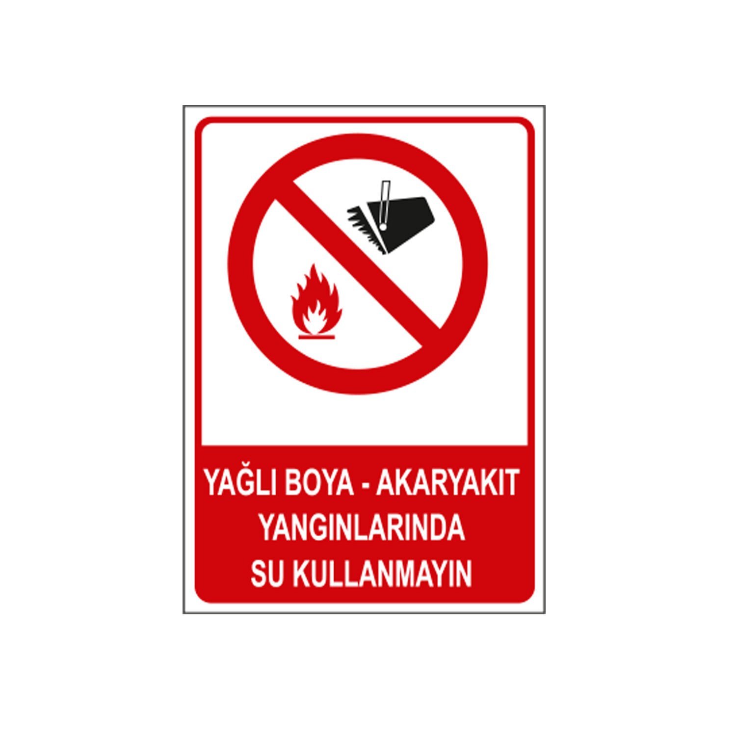 Yağlı Boya Elektrik Yangınlarında Su Kullanma