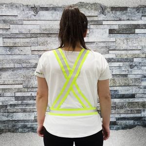 Yüksek Görünümlü Şerit Askı - Düz Kumaş