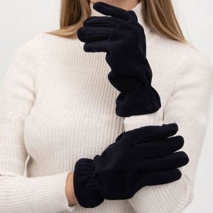 Buriş Siyah Erkek Polar Eldiven