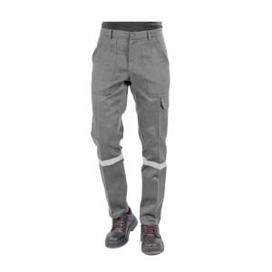 7/7 Gabardin Kışlık Gri İş Pantolonu | Gabardin Kumaş Kışlık İş Pantolonu