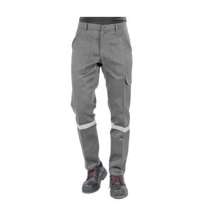7/7 Gabardin Kışlık Gri İş Pantolonu | Gabardin Kumaş Kışlık İş Pantolonu