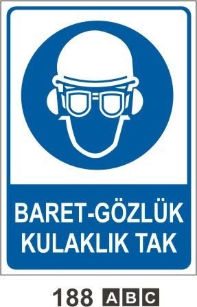Baret Gözlük Kulaklık Tak