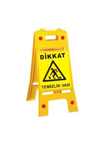 Temizlik Var Kaygan Zemin Levhası