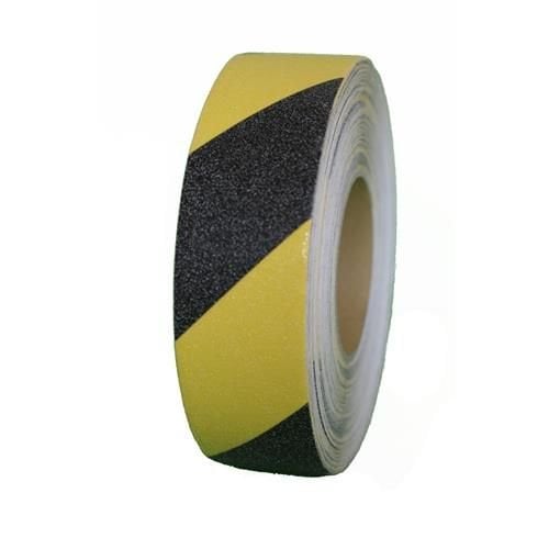 Kaydırmaz Zımparalı Bant Sarı Siyah (50 mm x 25 mt)