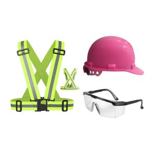 Buriş Scooter ve Bisiklet Sürüş Seti | Reflektörlü Sürüş Güvenlik Seti