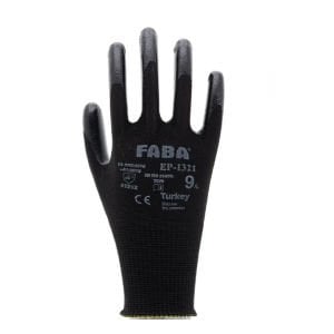 Faba EP-1321 Siyah Nitril Polyester Eldiven