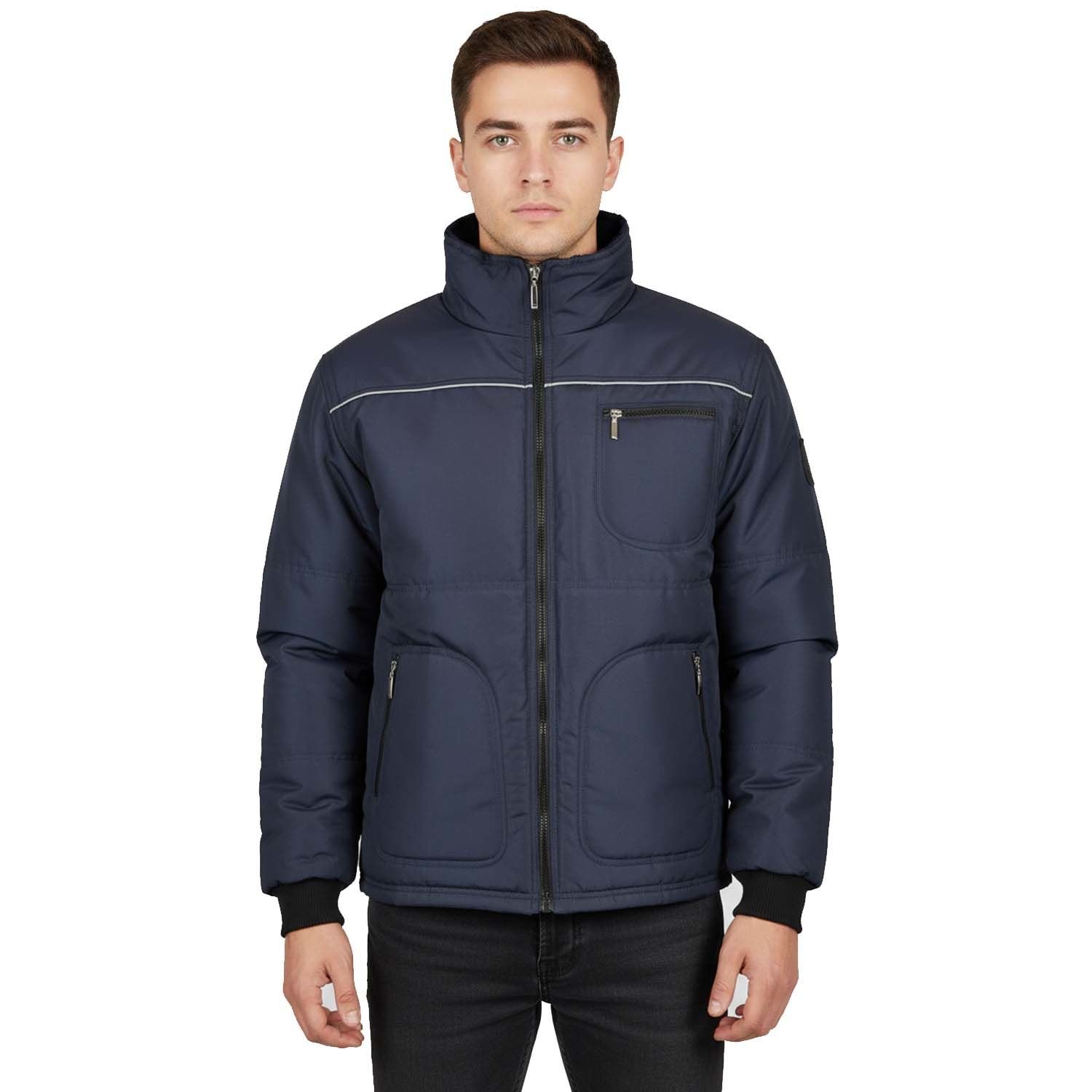 Kışlık Polar Mont Lacivert 330 gr | İşçi Polar Mont Soğuk Dayanıklı