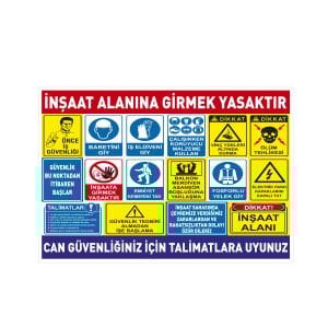 İnşaat Levha Seti 001 1 mm 70x100 cm Sac Levha