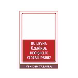 Kendin Tasarla - Kendi Levhanı Hazırla