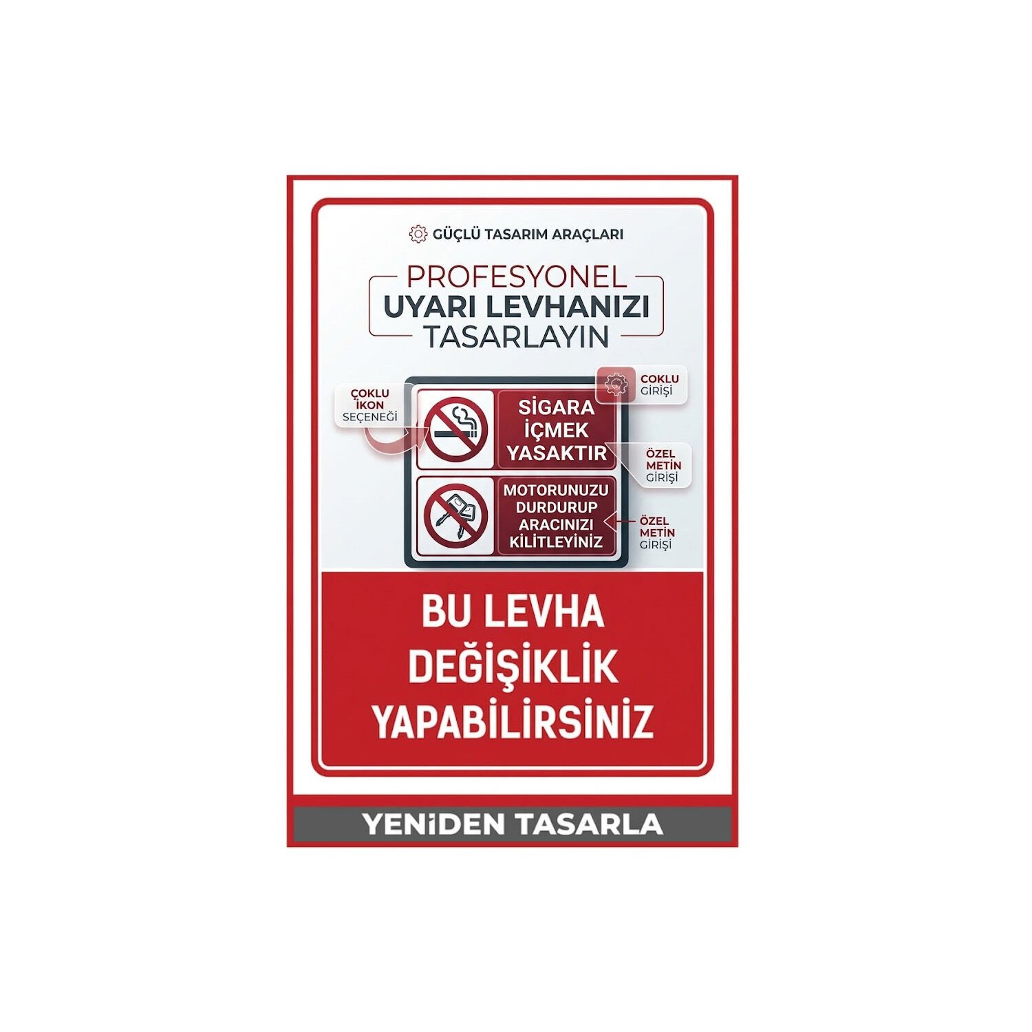 Kendin Tasarla - Kendi Levhanı Hazırla