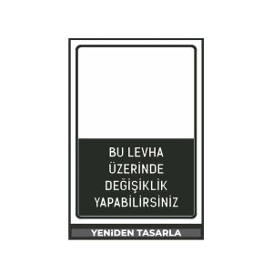 Kendin Tasarla - Kendi Levhanı Hazırla