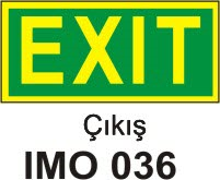 İmo Gemi İşaretleri (10*10 cm) 48