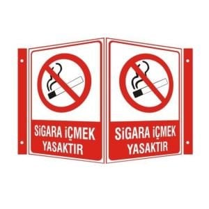 Sigara İçmek Yasaktır Panoramik Levha (35x56cm)