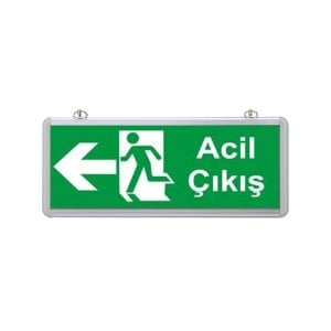 Sol Yön Acil Çıkış Armatürü
