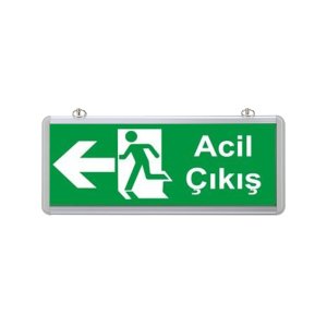 Sol Yön Acil Çıkış Armatürü