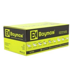 Baymax S1100 Quattro Şeffaf Koruyucu Gözlük (Normal)
