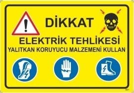 Dikkat Elektrik Tehlikesi