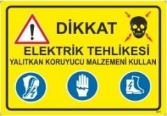 Dikkat Elektrik Tehlikesi