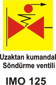 İmo Gemi İşaretleri (10*10 cm) 12