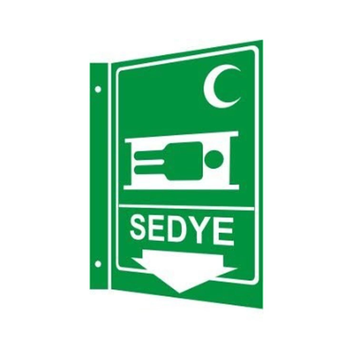 Sedye 2 Yönlü Panoramik Levha (35x56cm)