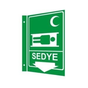 Sedye 2 Yönlü Panoramik Levha (35x56cm)