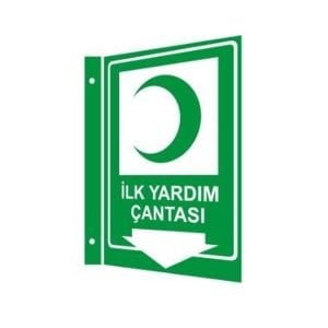 İlk Yardım Çantası 2 Yönlü Panoramik Levha (35x56cm)