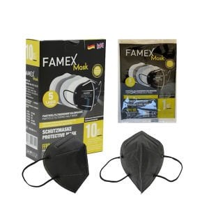 FFP2 Katlanır Medikal Maske 10 Adet (Ventilli)