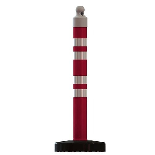 Dubalı Uyarı Dikme 60 mm ( Kauçuk Taban )(4065)