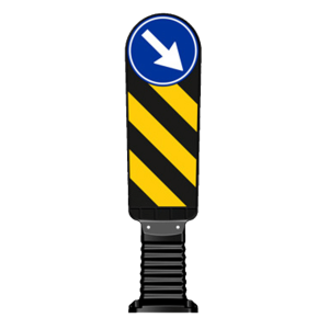 Esnek Refüj Başı 85 cm (Siyah) (2186)