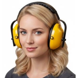 Vento Başbantlı Kulaklık 26 dB Sarı | Koruyucu İş Kulaklığı