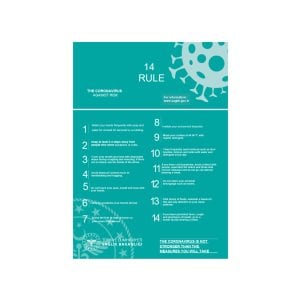 14 Kural Levhası (İngilizce)