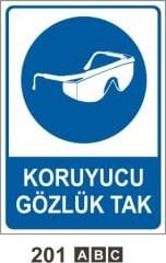 Koruyucu Gözlük Tak