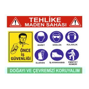 Tehlike Maden Sahası Levhası