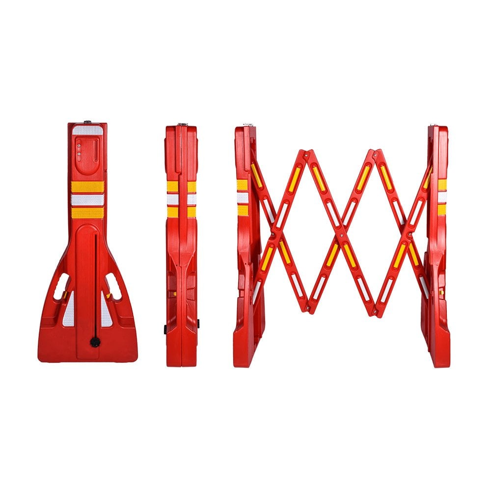 Kırmızı Akordiyon Bariyer (7001)