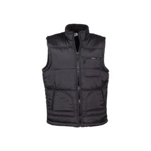 Buriş Polar Astarlı Yelek Siyah Renk 25 Adet [Logo Baskılı]