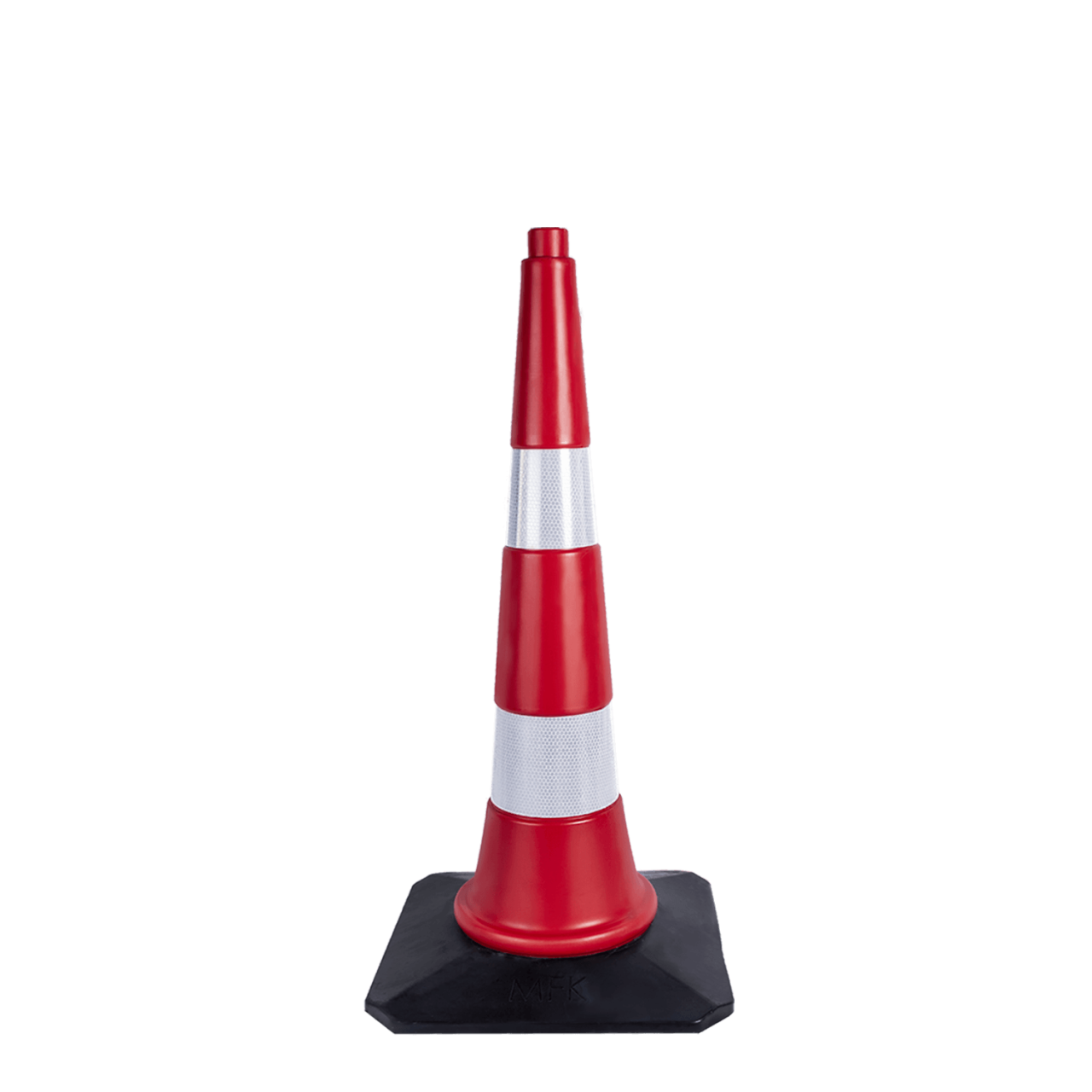 75 cm Trafik ve Reklam Konisi (Kauçuk Taban)(3575)