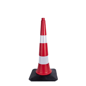 75 cm Trafik ve Reklam Konisi (Kauçuk Taban)(3575)