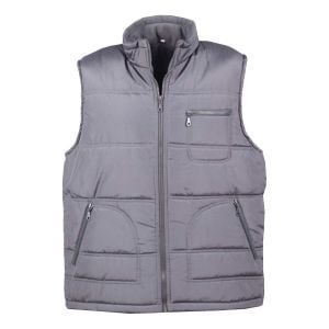 Buriş Polar Astarlı Yelek Gri Renk 25 Adet [Logo Baskılı]